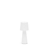 Arenys Маленькая переносная настольная лампа в белом цвете
