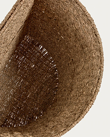 Nazaria Набор из 2-х корзин из веревки из натурального волокна с натуральной отделкой