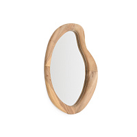 Selem Зеркало в деревянной раме с натуральной отделкой 68 x 44 см