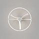 Люстра потолочная-вентилятор NEPAL 7530 белый 105 см