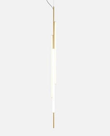 Вертикальный светильник Ambrosia V 175 матовое золото 27K