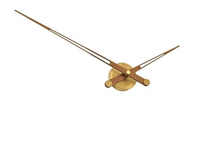 Настенные часы Axioma G латунь-орех 100 cm