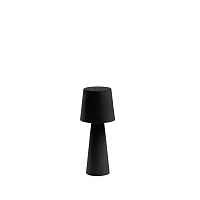Arenys Маленькая переносная настольная лампа в черном цвете